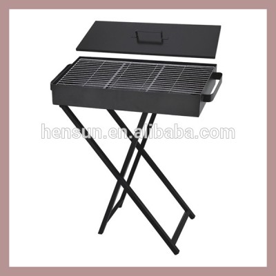 Adjustable portable charcoal bbq grill outdoor barbecue grill rack