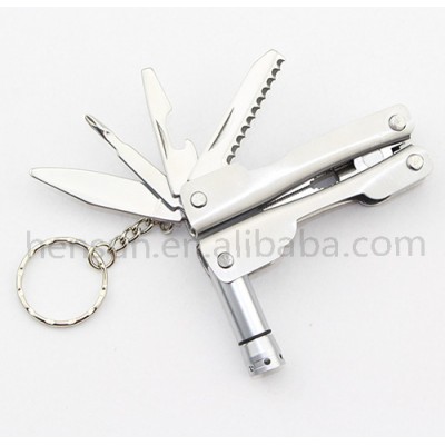 stainless steel multifunction pliers with led light